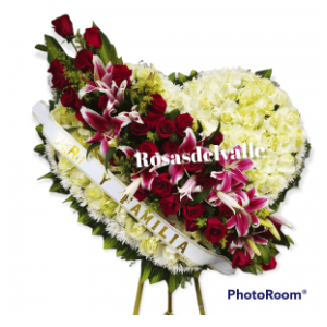 RAMO FUNEBRE 18 CORAZON