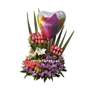 Arreglo floral con rosas 31