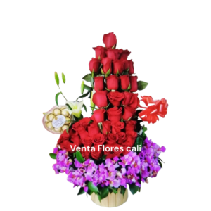 Arreglo con rosas 39