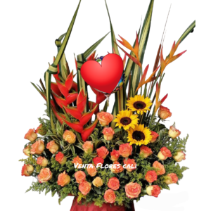 Arreglos con rosas Amarillas 30