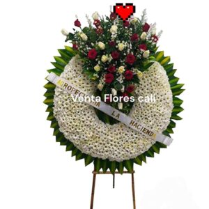 Corona Fúnebre Tapizada