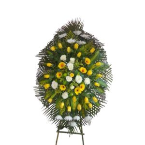 Corona Funeral Amarilla