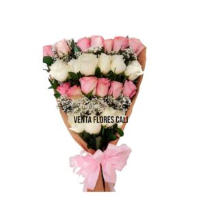 Buquet de rosas rosadas 76